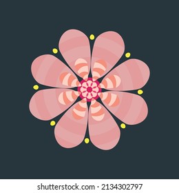 Pretty imaginary flower for all kinds of usage
