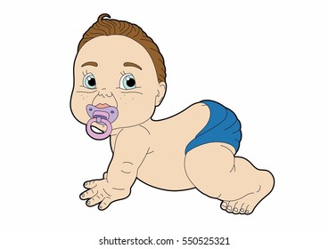 Pretty infant