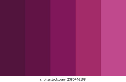 Pretty Mixed Berrys Color Palette Vector Illustration