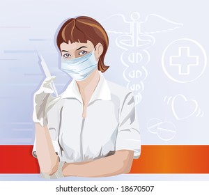 Pretty nurse
