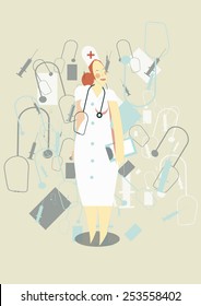 Pretty nurse