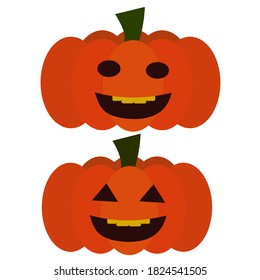 Pretty Orange Halloween Pumpkins For the Halloween season