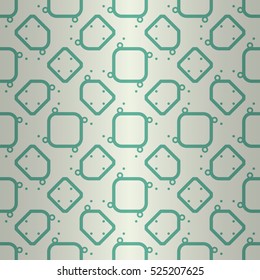 Pretty ornamental seamless pattern background in maze style. Tangled puzzle repeatable backdrop. Classic texture. Colored, symmetric design for fabric, game, wallpaper or other purpose.
