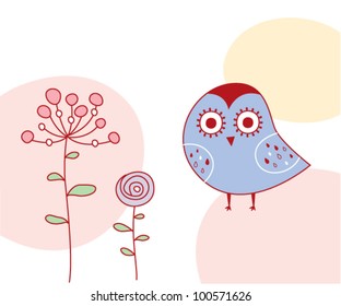 pretty owl garden