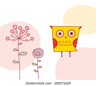 pretty owl garden