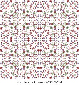 Pretty pastel seamless pattern. Geometric background