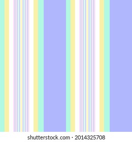 Pretty pastel vertical stripe. Seamless vector linear pattern. Suitable for fashion, home decor and stationary.