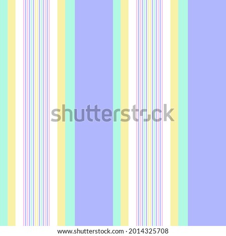Pretty pastel vertical stripe. Seamless vector linear pattern. Suitable for fashion, home decor and stationary.