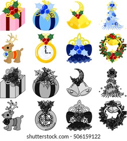 The pretty and stylish icons of Christmas