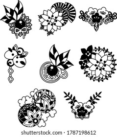 The pretty and stylish icons of Japanese style accessories