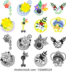 The pretty and stylish icons of Japanese style accessories