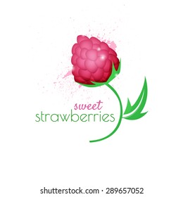 Pretty sweet raspberry.