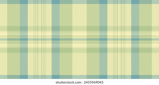 Pretty textile texture background, wallpaper vector tartan seamless. Difficult check fabric plaid pattern in light and pastel color.