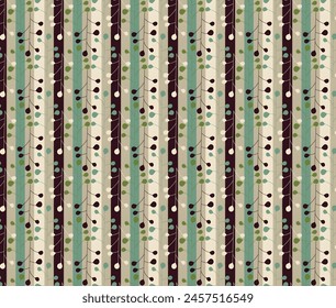 Pretty vintage feedsack pattern multicolor, flowers, berries. Millefleurs. Floral sweet seamless background for textile, fabric, covers, wallpapers, print, wrap, scrapbooking, quilting, decoupage.