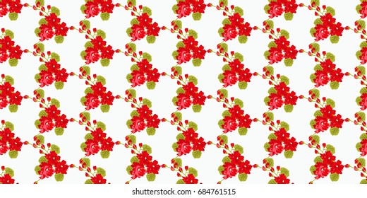 Pretty vintage feedsack pattern in small flowers. Millefleurs. Floral sweet seamless background for textile, fabric, covers, wallpapers, print, gift wrap, scrapbooking, quilting, decoupage.