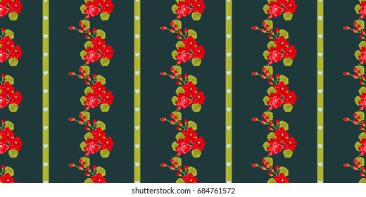 Pretty vintage feedsack pattern in small flowers. Millefleurs. Floral sweet seamless background for textile, fabric, covers, wallpapers, print, gift wrap, scrapbooking, quilting, decoupage.