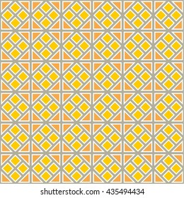 Pretty wallpaper tile background, seamless pattern. Vector illustration