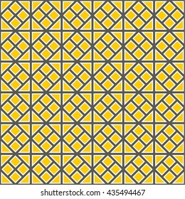 Pretty wallpaper tile background, seamless pattern. Vector illustration