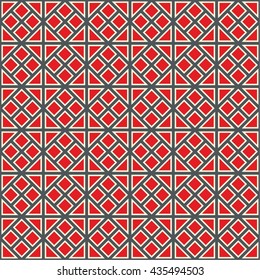 Pretty wallpaper tile background, seamless pattern. Vector illustration