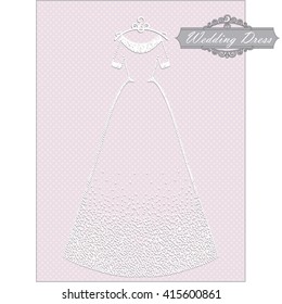 pretty wedding dress