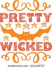 pretty wicked vector file svg