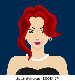 Pretty Woman Red Hair Avatar