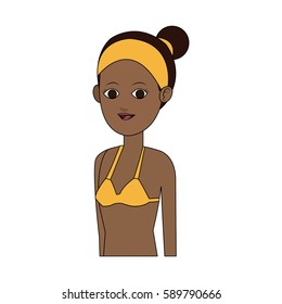 pretty young woman icon image 