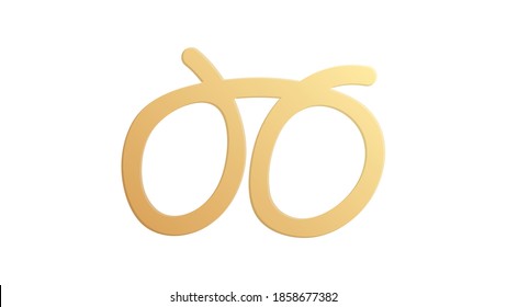pretzel (baked pastry made from dough that is commonly shaped into a knot) doodle icon, vector illustration.