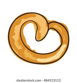 pretzel bakery product