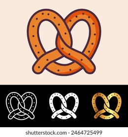 The Pretzel icon adds a charming touch to bakery websites, culinary blogs, and snack-themed projects.