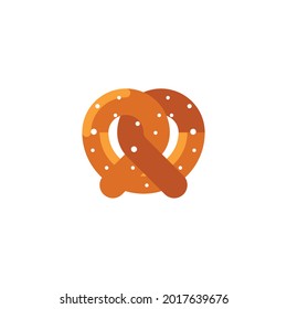 pretzel Icon Isolated On White Background