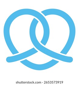 Pretzel Icon Set Multiple Style Collection