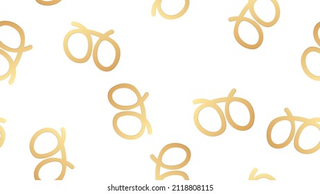 pretzel on white background, vector illustration, pattern. bread product, culinary creativity. illustration for bakery, cafe, vegan food. quick snack, wallpaper for restaurant