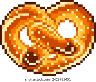 Pretzel Pixel for bakery and café