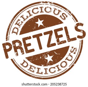 pretzel stamp