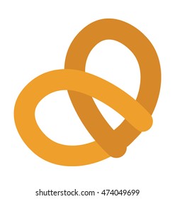 Pretzel Vector Icon