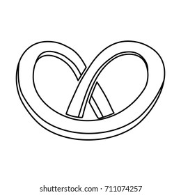 pretzel vector illustration