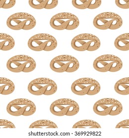 pretzels baked  food gingerbread pattern