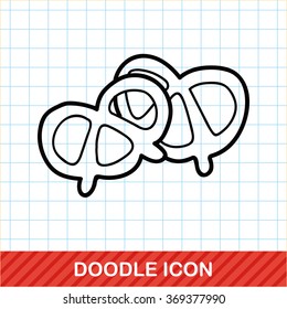 Pretzels doodle