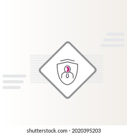 Prevent CEO Fraud Icon Vector Design