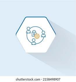 Prevent Malware Attacks icon vector design