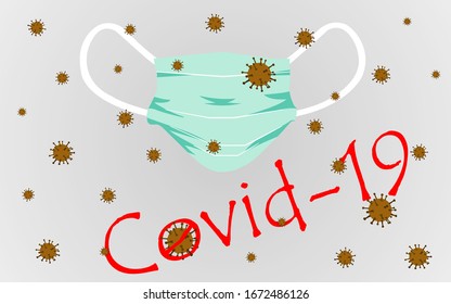 Prävention der Ausbreitung von Covid-19.Stopp des Ausbruchs covid-19.