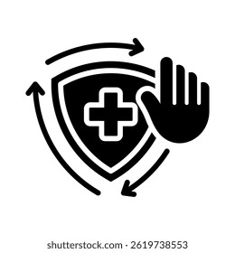 Elemento De Ícone De Prevenção Para Design