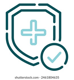 Prevention icon for web, app, infographic, etc