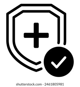 Prevention icon for web, app, infographic, etc