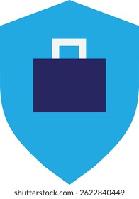 Prevention Protection Save Icon Vector Flat Illustration