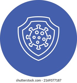 Icono de vector de prevención. Se puede usar para imprimir, móviles y aplicaciones web.