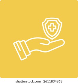 Prevention vector icon. Can be used for printing, mobile and web applications.