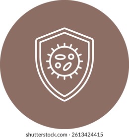Prevention vector icon. Can be used for printing, mobile and web applications.