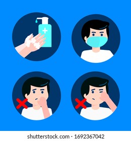 preventive action against the virus